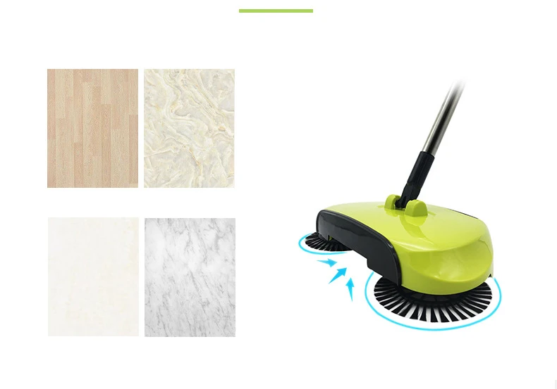 Vassoura Mágica com Coletor de Pó em Aço Inoxidável - Imagem 5