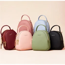 Mini Mochila Bolsa Feminina Multiuso Luxo Casual