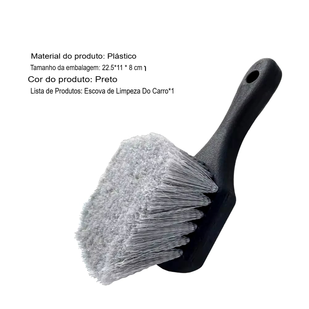 Kit de Limpeza Universal para Rodas e Pneus de Carros - Imagem 7
