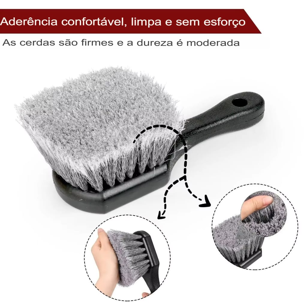 Kit de Limpeza Universal para Rodas e Pneus de Carros - Imagem 9