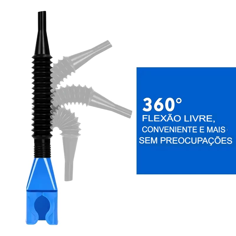 Funil Dobrável para Combustível e Óleo - Acessório Versátil para Veículos - Imagem 16