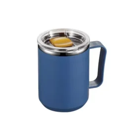 Caneca Térmica de Aço Inoxidável com Capacidade de 450ml