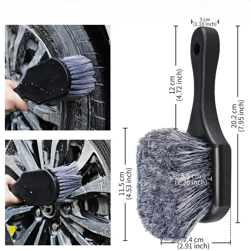Kit de Limpeza Universal para Rodas e Pneus de Carros - Imagem 2