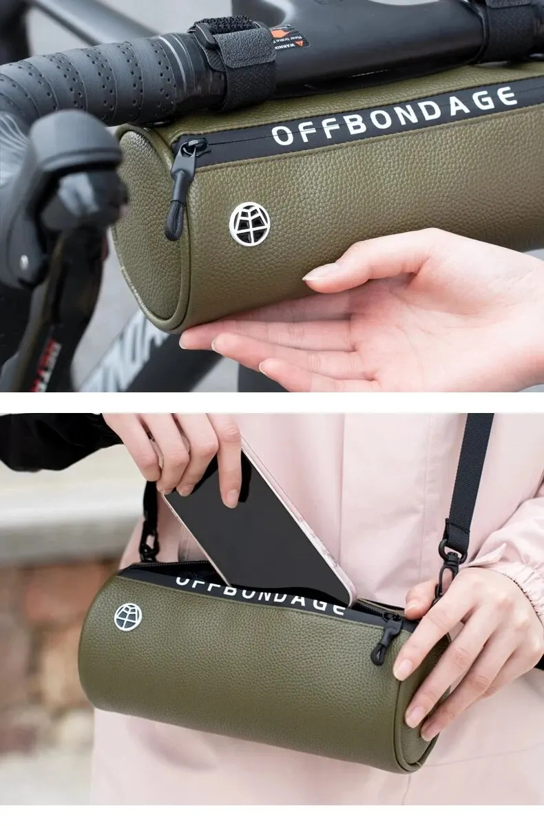 Bolsa de Guidão à Prova d'Água para Bicicleta OFFBONDAGE - Imagem 6
