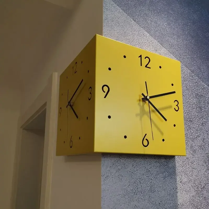 Relógio de Parede Dupla Face com Sensor de Luz - Imagem 10