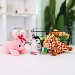 Bichinhos de Pelúcia Magnéticos para Ombro: Companhia Divertida e Fofa para Levar!