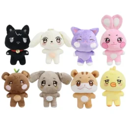 Aniteez ATEEZ Kpop Plushies Colecionáveis Bichinhos de Pelúcia Decoração Fofa Presente Fãs